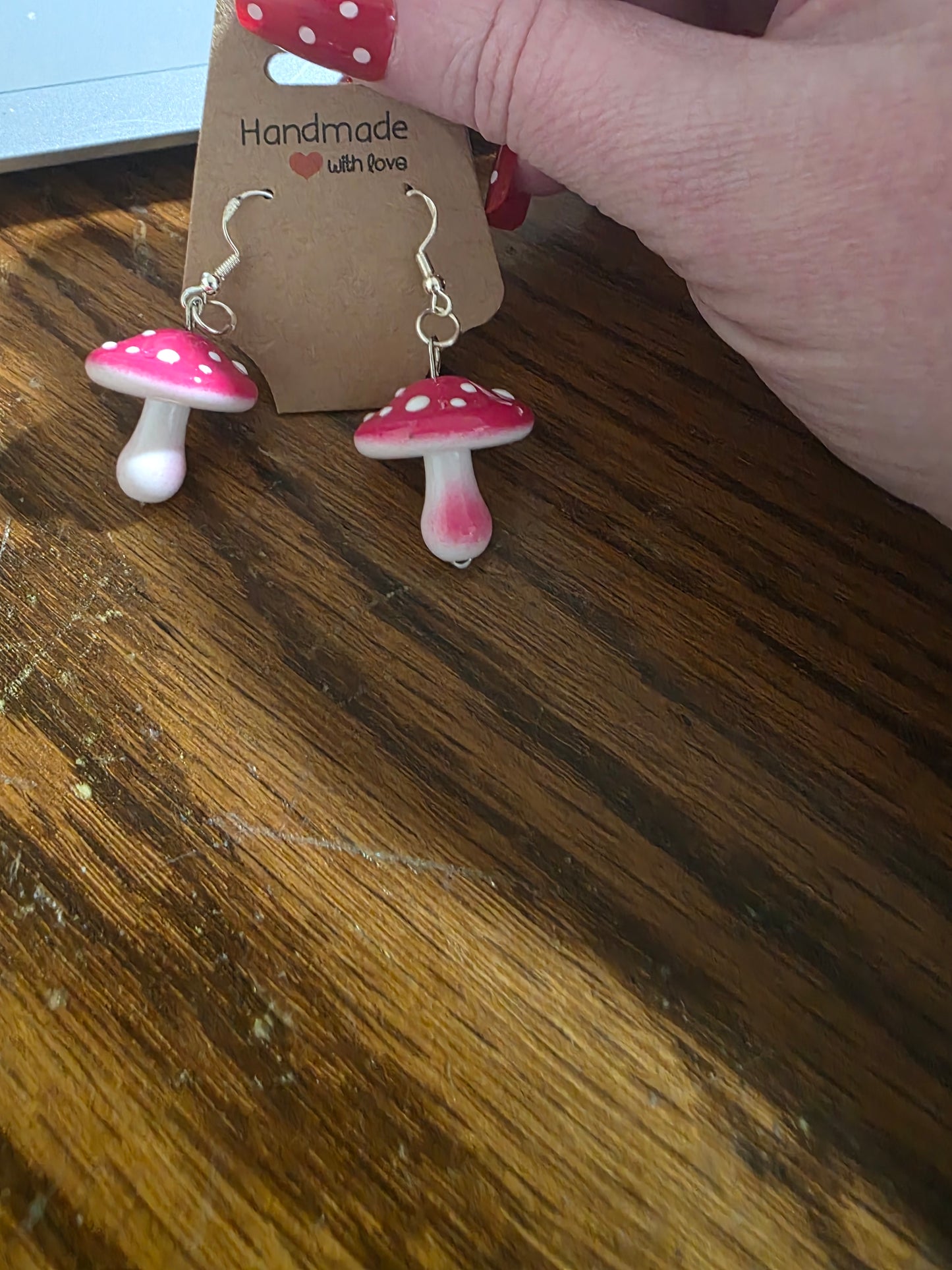 Mushroom Earrings
