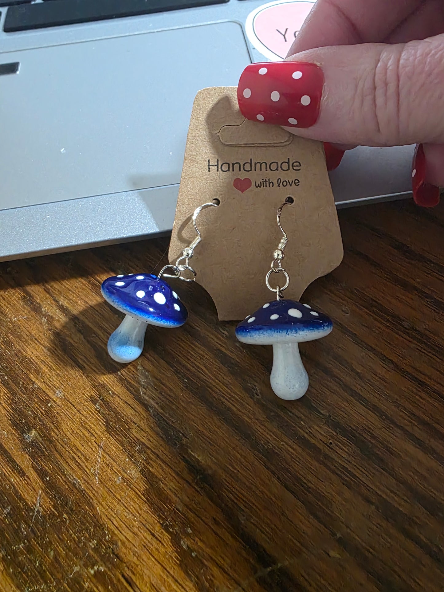 Mushroom Earrings