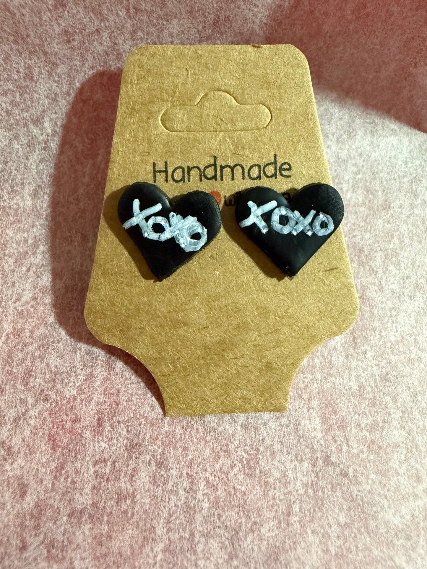 💖 Heartbreaker Studs – Handmade Heart Earrings