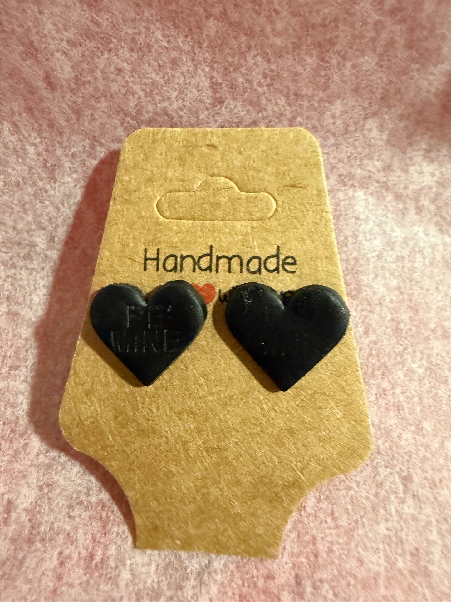 💖 Heartbreaker Studs – Handmade Heart Earrings